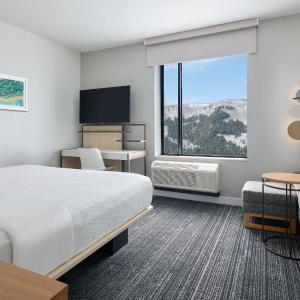 Studio, 1 King Bed with Sofa Bed, Top Floor (Hearing Accessible)