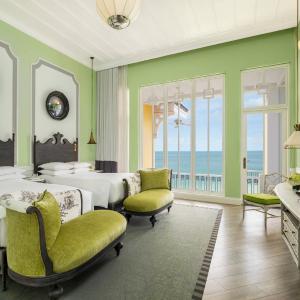 Emerald Bay Room, 2 Double Beds, Ocean View, Balcony