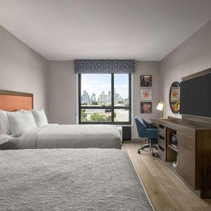 Queen Room with Two Queen Beds and City View