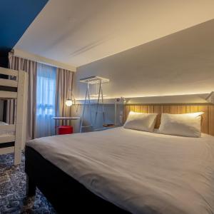 Room with One Double Bed and Sofa