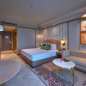 Luxury Room King Bed with 15% discount on food, beverages, laundry and spa