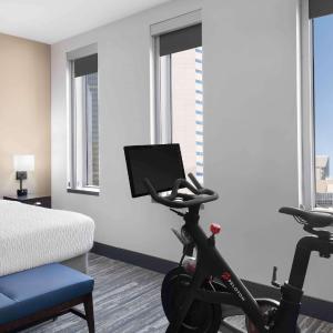 King Studio Suite with Peloton Bike and City View