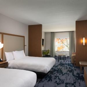 Queen Suite with Two Queen Beds and Sofa Bed