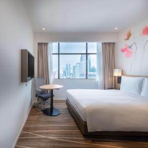 Two-Bedroom Family Room with Tower View