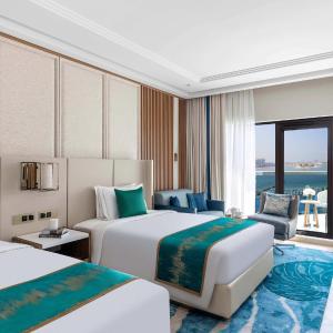 Exotica Palm Sea View Room Twin Bed with Club Lounge - Afternoon High Tea and Evening Cocktail Hours