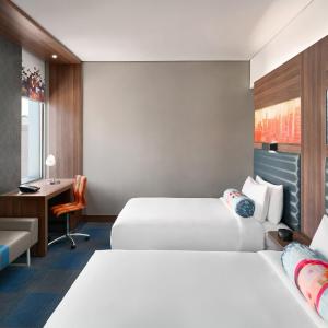 Breezy Room, Guest room, 2 Double, High floor
