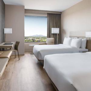 Queen Room with Two Queen Beds and Mountain View