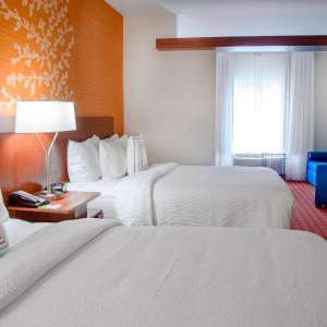 Queen Suite with Two Queen Beds and Sofa Bed