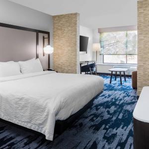 King Suite with Roll-In Shower and Sofa Bed - Mobility Access/Hearing Accessible