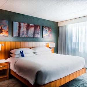 King Room - Mobility and Hearing Accessible with Roll-in Shower