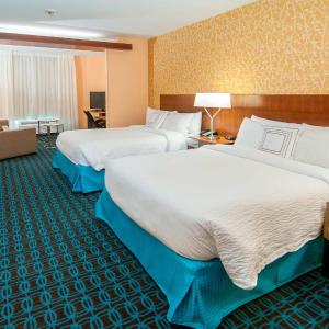 Double Suite with Two Double Beds and Sofa Bed