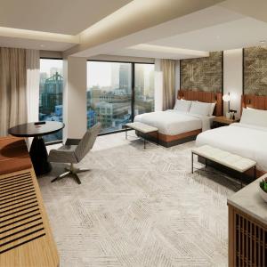 Signature Queen Room with Two Queen Beds and City View