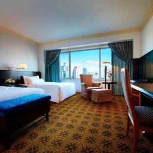 Double Room with Two Double Beds - High Floor/Executive Lounge Access