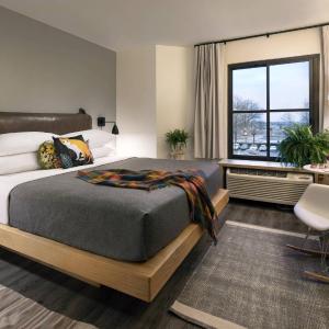 One-Bedroom King Suite with Two Specialty Beds and Transfer Shower - Mobility Access