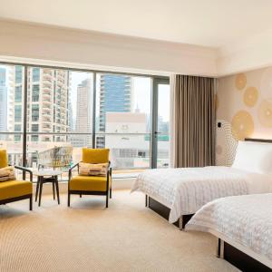 Deluxe, Guest room, 2 Twin/Single Bed(s), City View