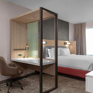 King Suite with Trundle Sofa - Hearing Accessible
