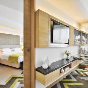 One-Bedroom Executive King Suite Enjoy INR 750 F&B Credit, 15% off Spa, Early check-in Late check-out (Subject to availability)