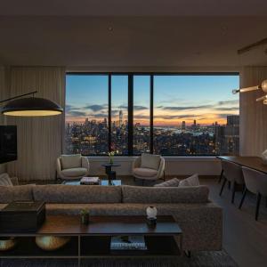 Fifth Avenue Two-Bedroom Penthouse with Downtown View