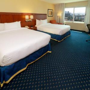 Double Room with Two Double Beds with City View