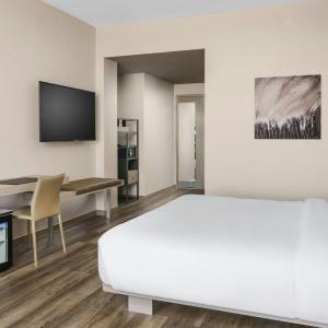 King Room with Roll-In Shower - Mobility Accessible