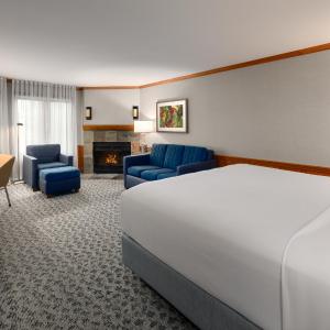 Premier King Room with Fireplace - Non-Smoking