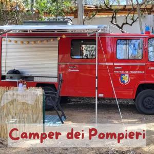 Camper with Shared Bathroom
