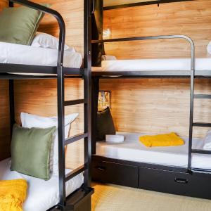 Bed in Mixed Dormitory Room with Shared Bathroom 