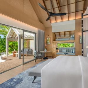 One-Bedroom Villa with One King and One Sofa Bed