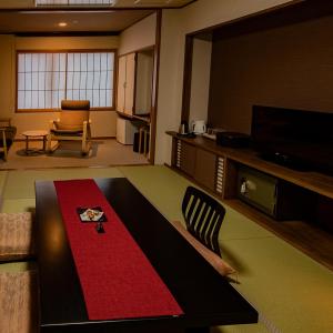 Japanese-Style Room with Non-smoking - Buffet Breakfast + Buffet Dinner Included