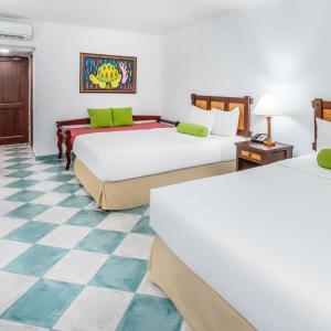 Ocean View, 2 Double Beds