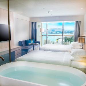 Club Twin Beach view
