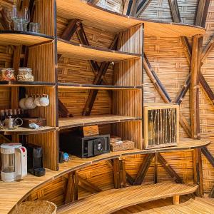 Dove House - One Bedroom Bamboo Design with Free one-time mini-bar