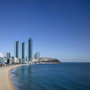 Executive Beach Suite, Club lounge access, 1 Bedroom Suite, 1 King, Haeundae Beach view, Corner room