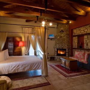 Superior Room with Fireplace and Lake View