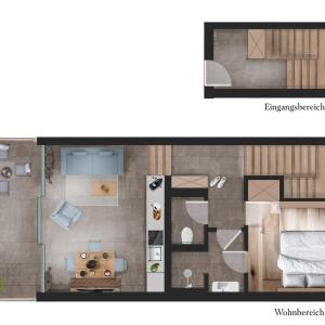 One-Bedroom Apartment - Penthouse 