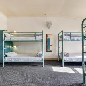 Bed in 8-Bed Mixed Dormitory Room with Shared Bathroom
