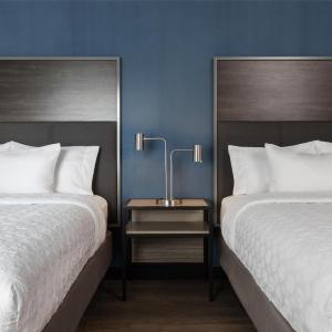 Queen Room with Two Queen Beds and Walk-In Shower