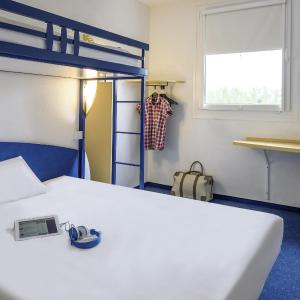 Triple Room with One Double Bed and One Bunk Bed