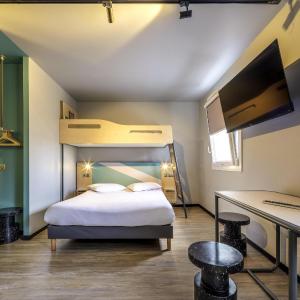 Tribu Double Room with Two Double Beds and Two Sofa Beds