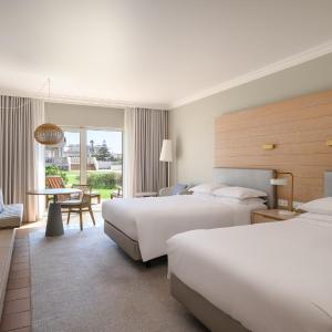 Double Room with 2 Double Beds and Oceanside View