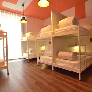 Bed in 8-Bed Mixed Dormitory Room with Bathroom