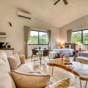 Family Room with Mountain View