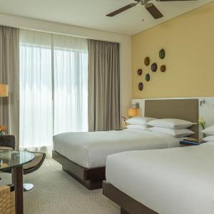 Double Room with Two Double Beds and Ocean View