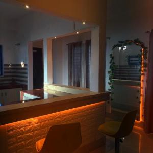Deluxe One-Bedroom Apartment with City View