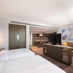 Twin Studio with Kitchen and Sofa Bed