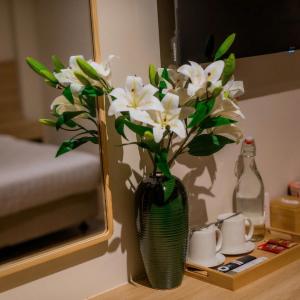 Deluxe One-Bedroom Apartment with City View