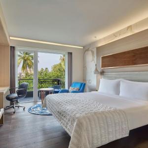 Classic Room with Balcony with King bed - Complimentary Beer on Arrival, Coffee once per room per stay @ Longitude 73, One Scoop of Ice Cream once a stay, Access to Museum of Goa, Comp Bicycle available