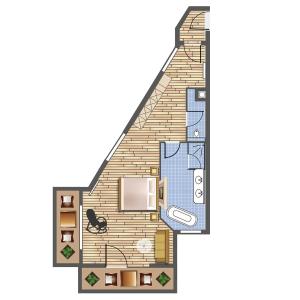 Suite with Mountain View