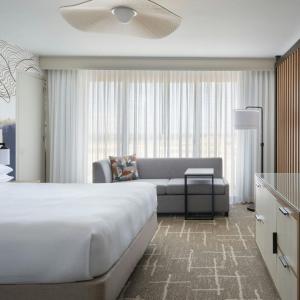 Newly Renovated Ambassador King Suite with One King Bed - High Floor