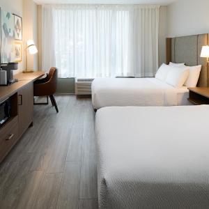 Standard Queen Room with Two Queen Beds and Mobility Accessible Roll-In Shower